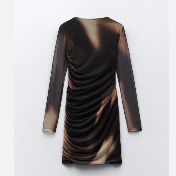 Zara NWT mesh tulle dress - Picture 8 of 10